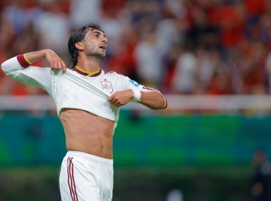 Ferrán Torres, Uruguai x Espanha, Copa do Mundo 2026. Foto: Luis Cano/Jam Media/Getty Images