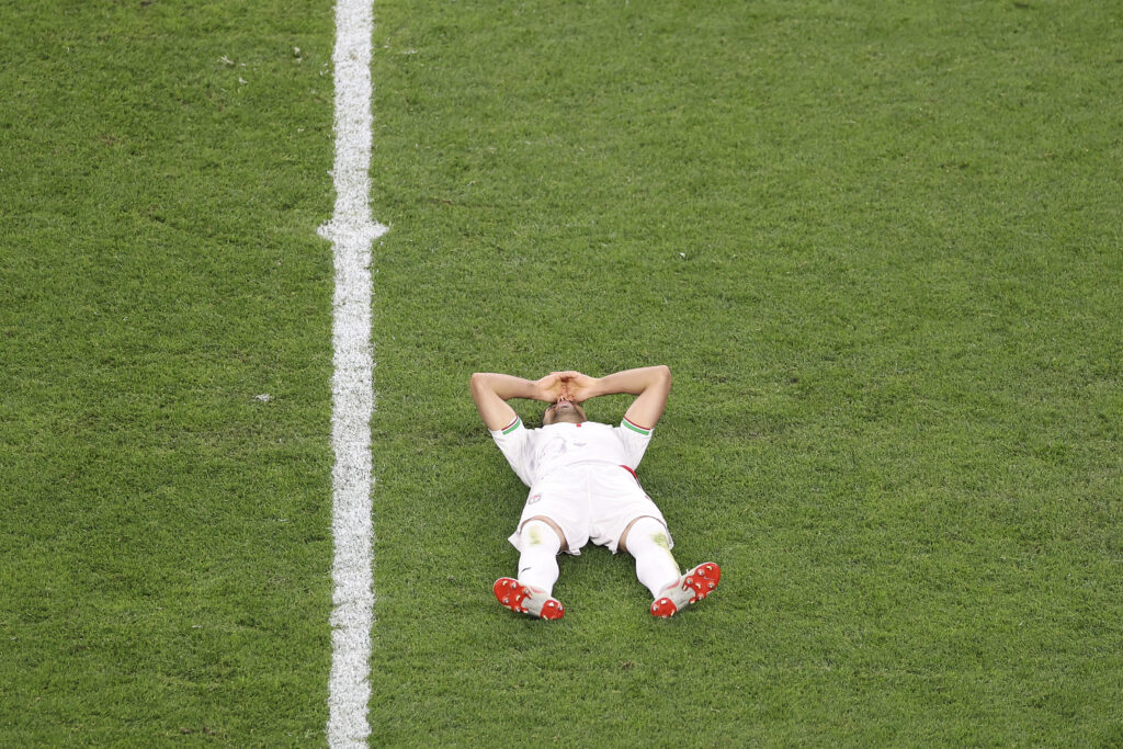 Shoja Khalilzadeh, Irã, Copa do Mundo. Foto: Stu Forster/Getty Images