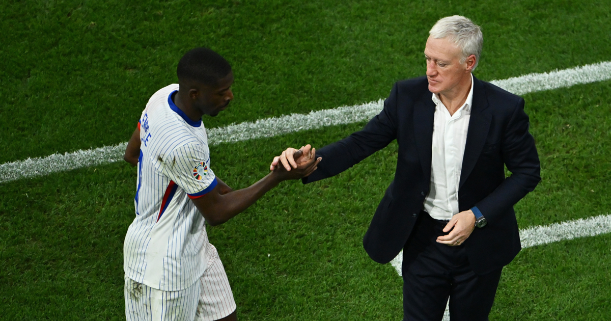 dembele deschamps frança