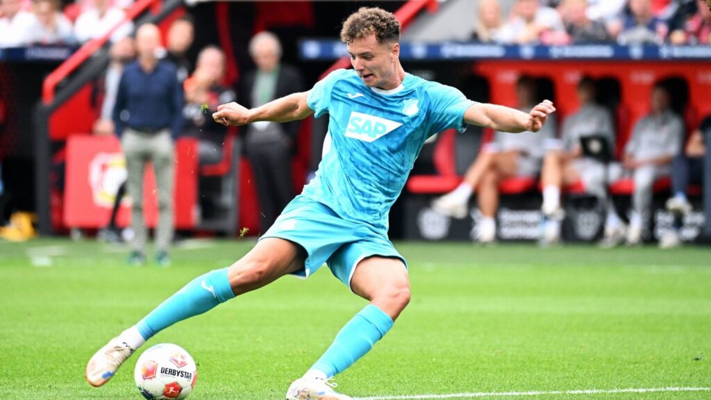 Finnik Asllani, Hoffenheim. Foto: Reprodução/Sky Sport.de