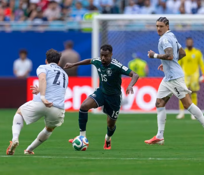 Copa do Mundo, segundo jogo grupo H, Arábia Saudita, Uruguai
