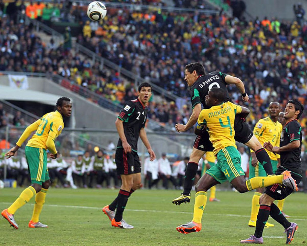 África do Sul 1 x 1 México, Copa do Mundo de 2010
