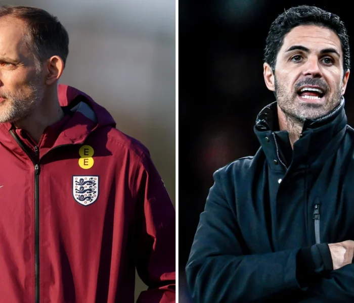tuchel e arteta inglaterra