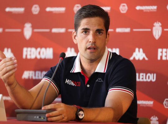 Robert Moreno, Monaco. Foto: Valery Hache/AFP