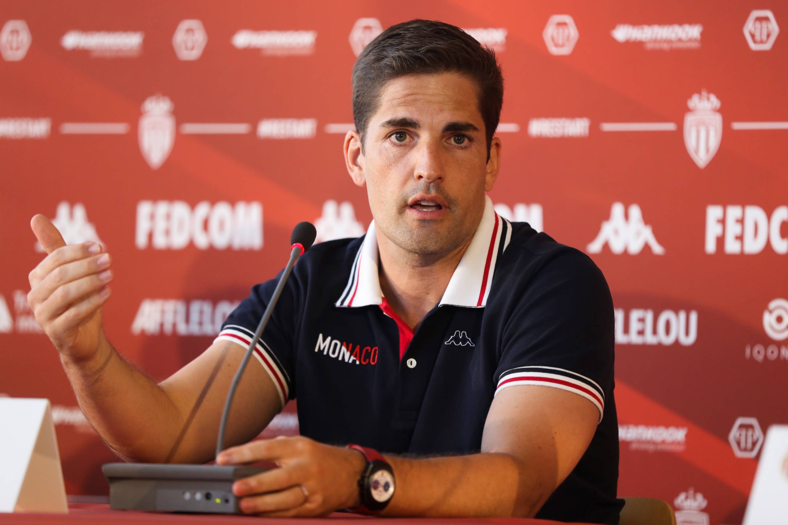 Robert Moreno, Monaco. Foto: Valery Hache/AFP