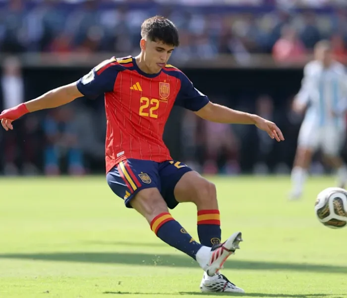 Pau Cubarsí, Espanha, Copa do Mundo 2026. Foto: Lars Baron/Getty Images