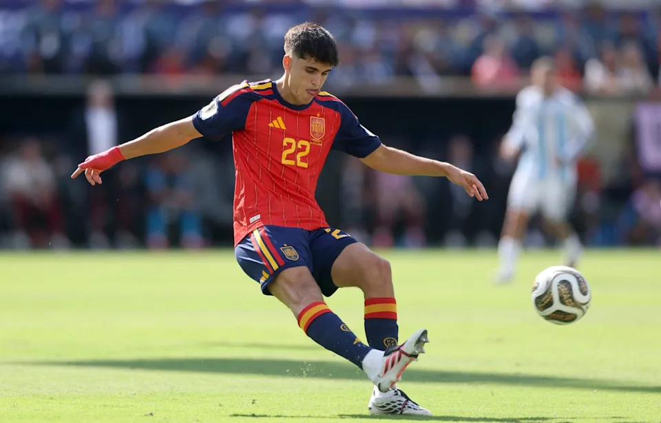 Pau Cubarsí, Espanha, Copa do Mundo 2026. Foto: Lars Baron/Getty Images