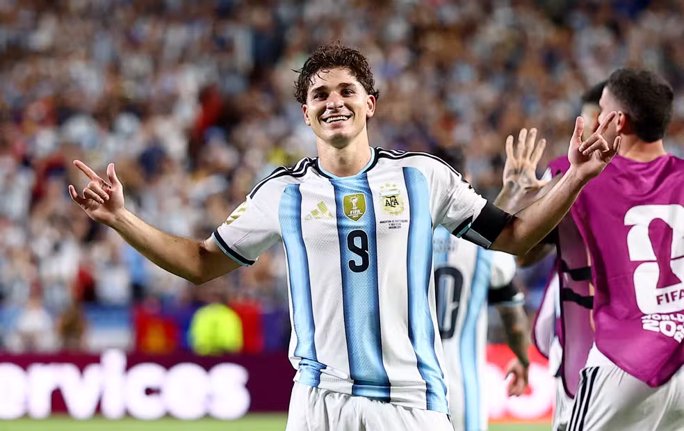 Julián Álvarez, Argentina, Copa do Mundo. Foto: Agustin Marcarian/REUTERS