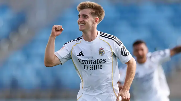 César Palacios, Real Madrid. Foto: Reprodução/Real Madrid via Desdesoria.es