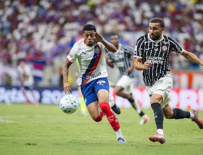 Bahia e Corinthians se enfrentam na Arena Fonte Nova
