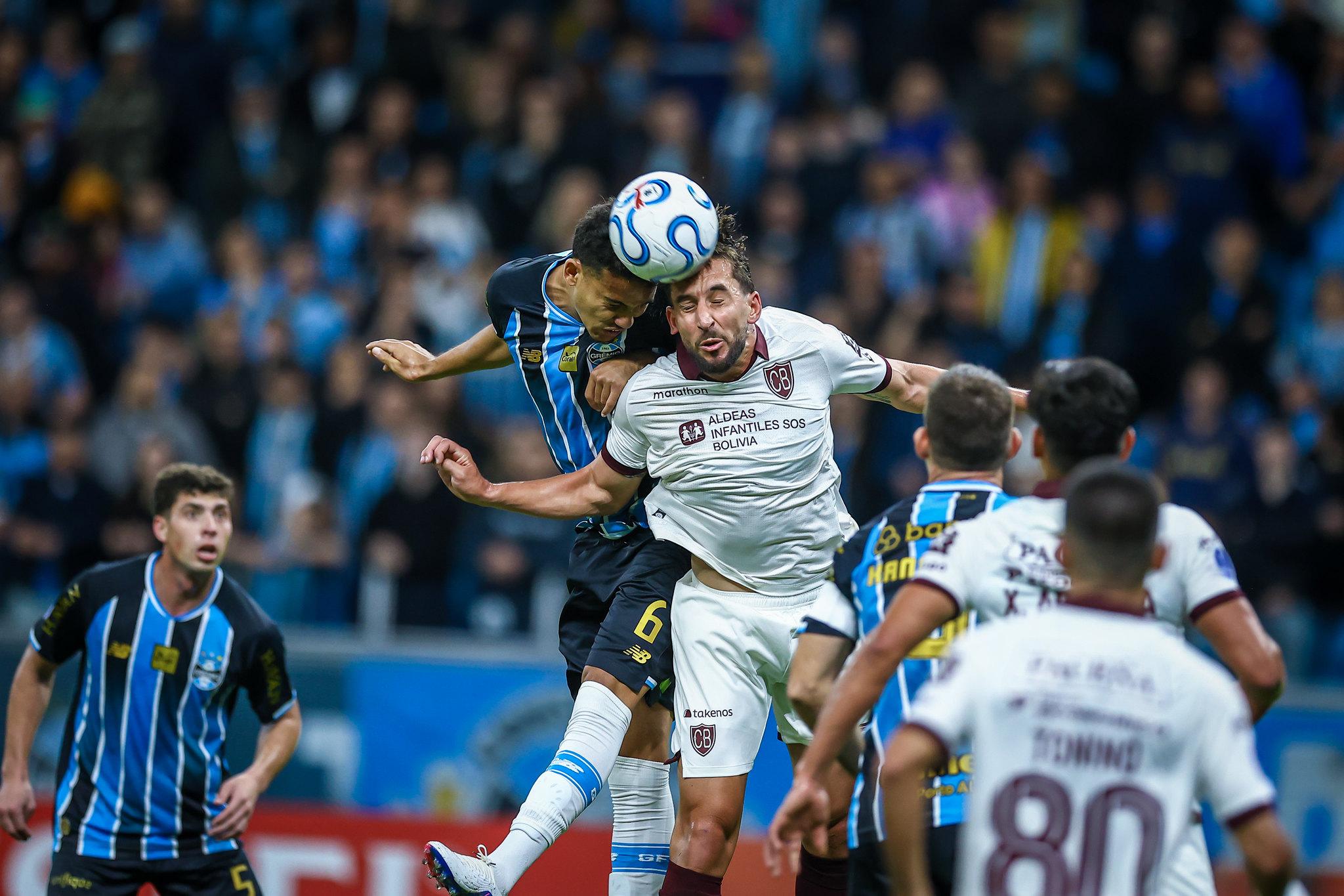 Grêmio x Bolívar, Copa Sul-Americana 2026. Foto: Lucas Uebel/Grêmio FBPA.