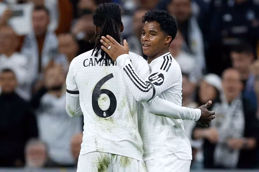 endrick e camavinga real madrid