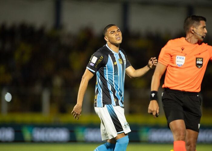 Carlos Vinícius, Mirassol x Grêmio, Brasileirão 2026. Foto: Vinícius Silva/AGIF/Estadão
