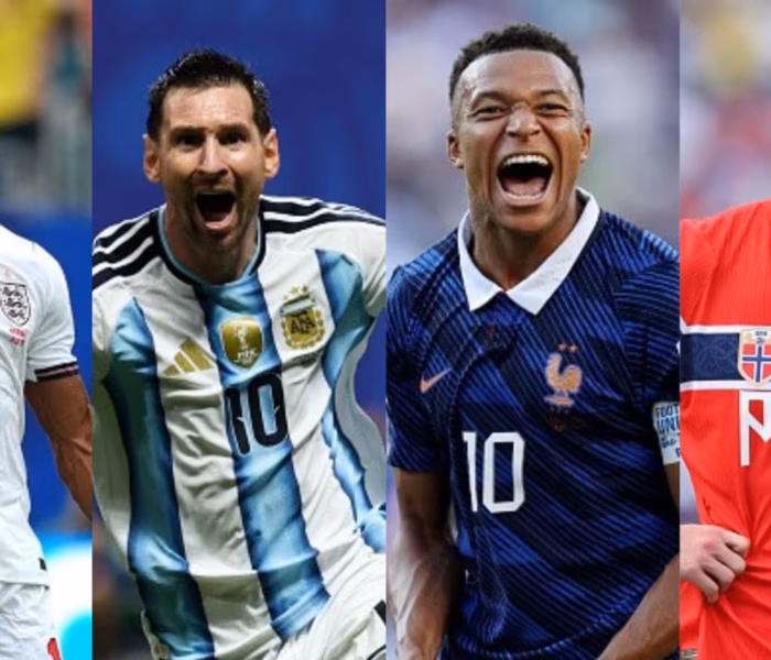 mbappe messi e bellingham copa do mundo