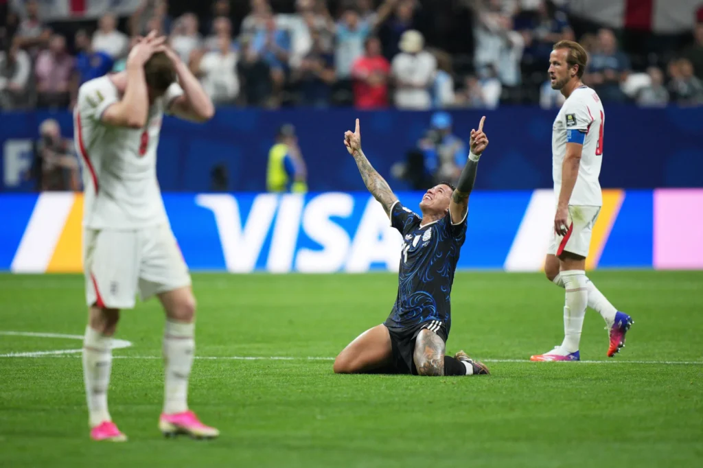 Messi foi fundamental nos gols da Argentina, o primeiro foi marcado por Enzo Fernández