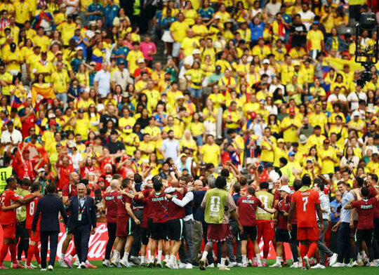 Suíça x Colômbia, Copa do Mundo 2026. Foto: Albert Gea/Reuters.