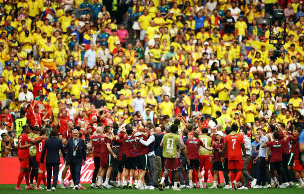 Suíça x Colômbia, Copa do Mundo 2026. Foto: Albert Gea/Reuters.