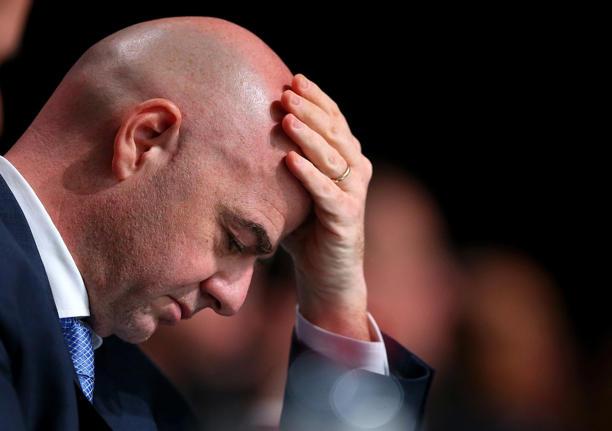 Gianni Infantino, FIFA. Foto: Reprodução/Alexsander Hassentain/FIFA via MSN.