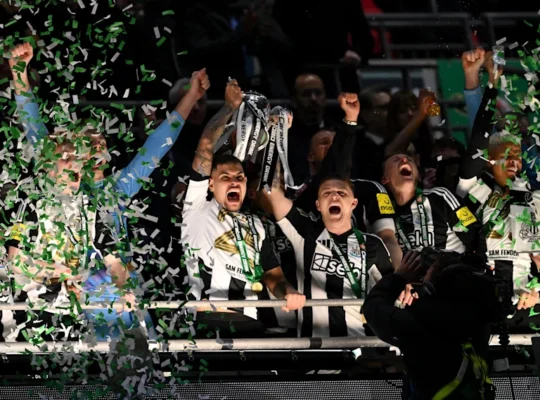 Newcastle United. Foto: Reprodução/Getty Images via Newcastle United