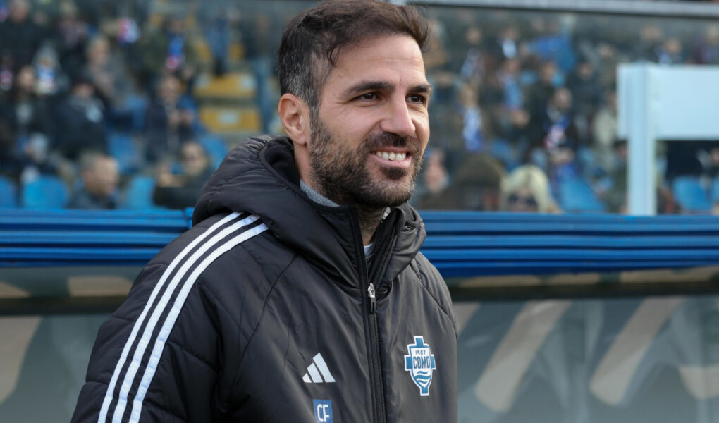 Cesc Fabregas, Como 1907. Foto: EPA-EFE/Roberto Bregani