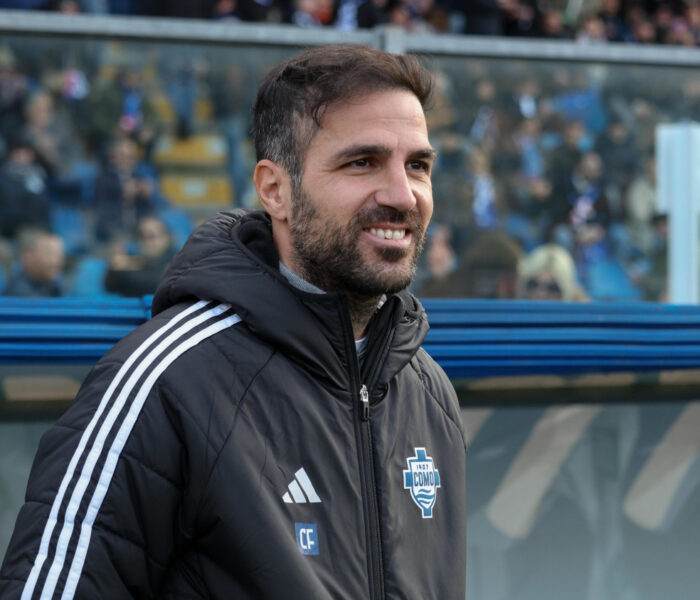 Cesc Fabregas, Como 1907. Foto: EPA-EFE/Roberto Bregani