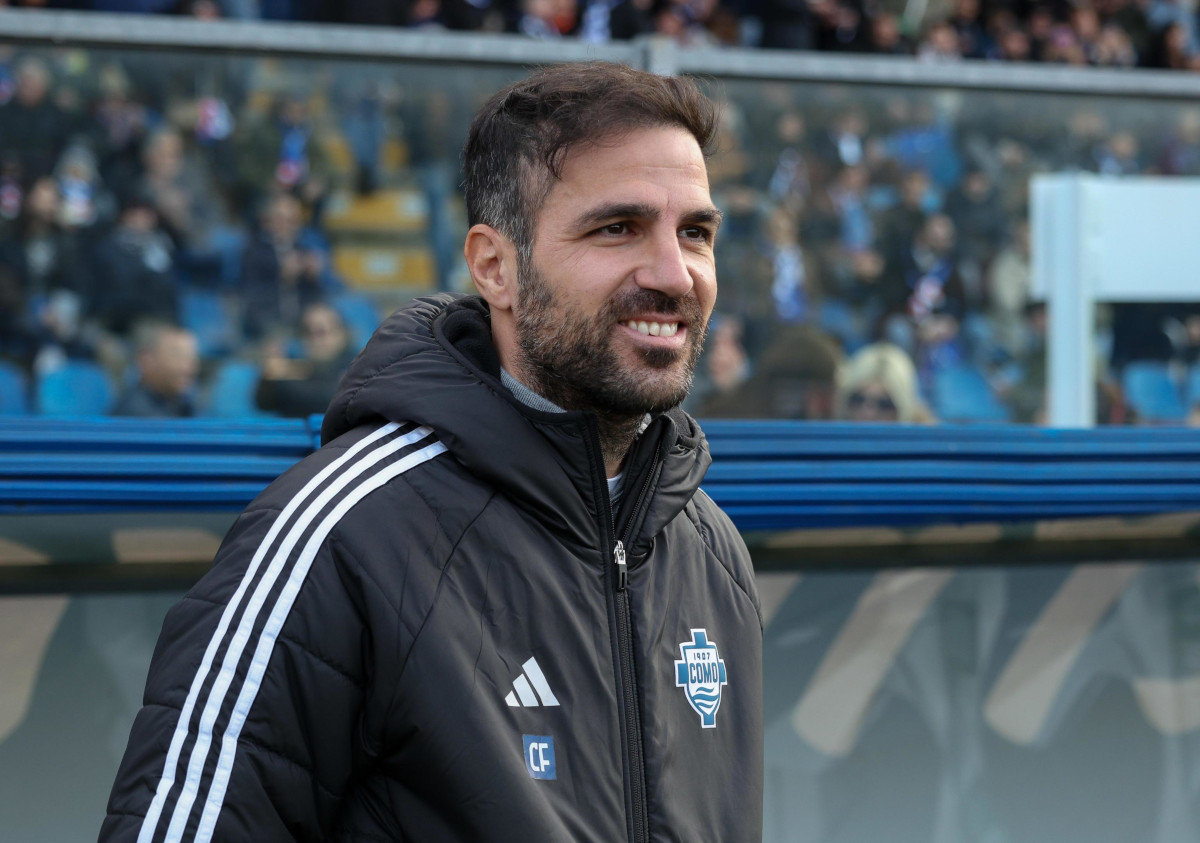 Cesc Fabregas, Como 1907. Foto: EPA-EFE/Roberto Bregani