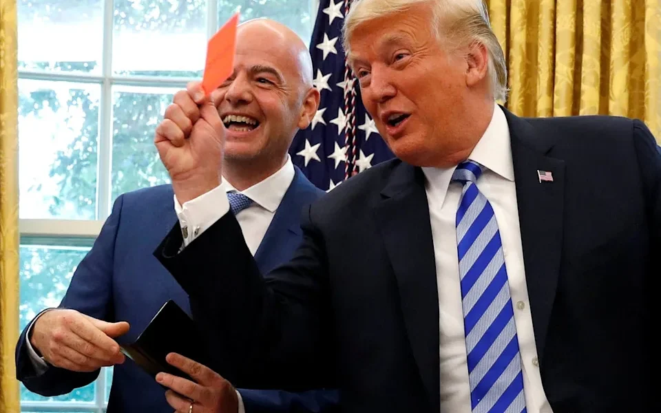 Copa do mundo Trump Infantino