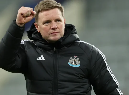 Eddie Howe, Newcastle United. Foto: Divulgação/Newcastle