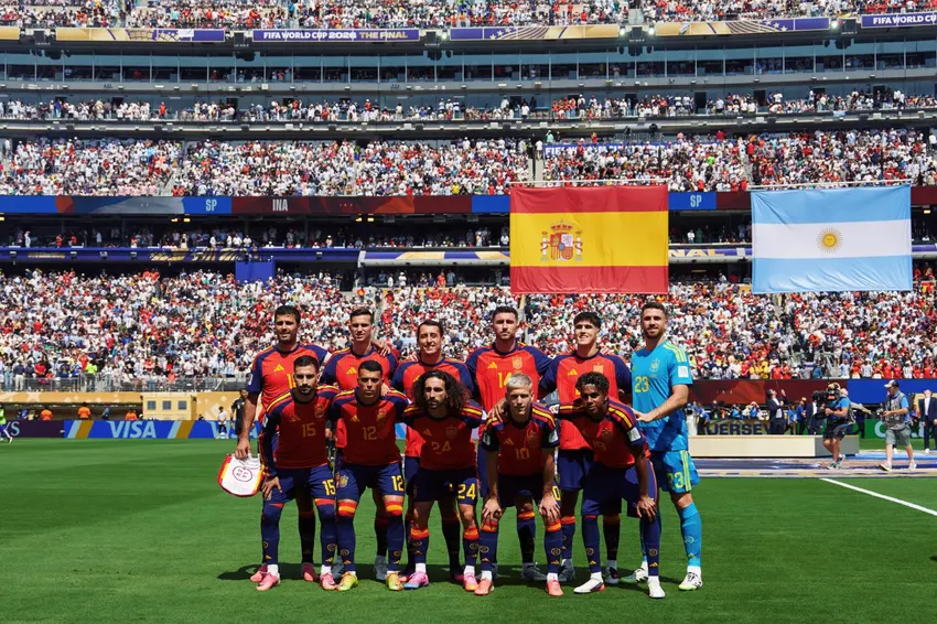 Poster da Espanha bicampeã da Copa do Mundo