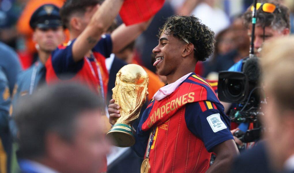 Espanha - Lamine Yamal campeão da Copa do Mundo