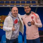 Yamal e Iniesta Espanha e Barcelona