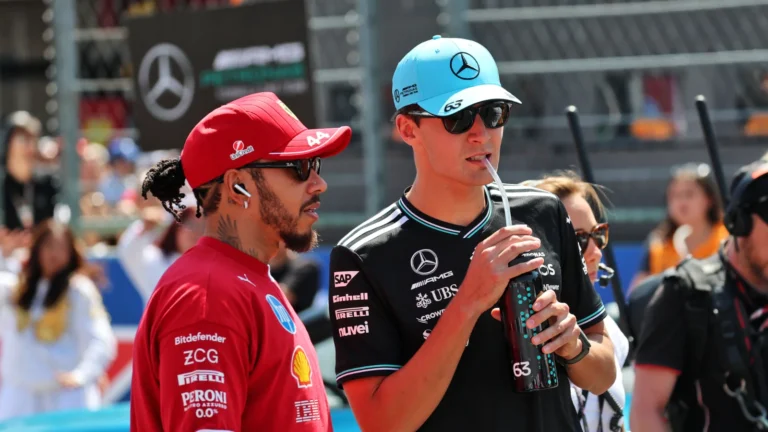 Russell vê Ferrari cada vez mais forte e admite vantagem sobre a Mercedes na Hungria