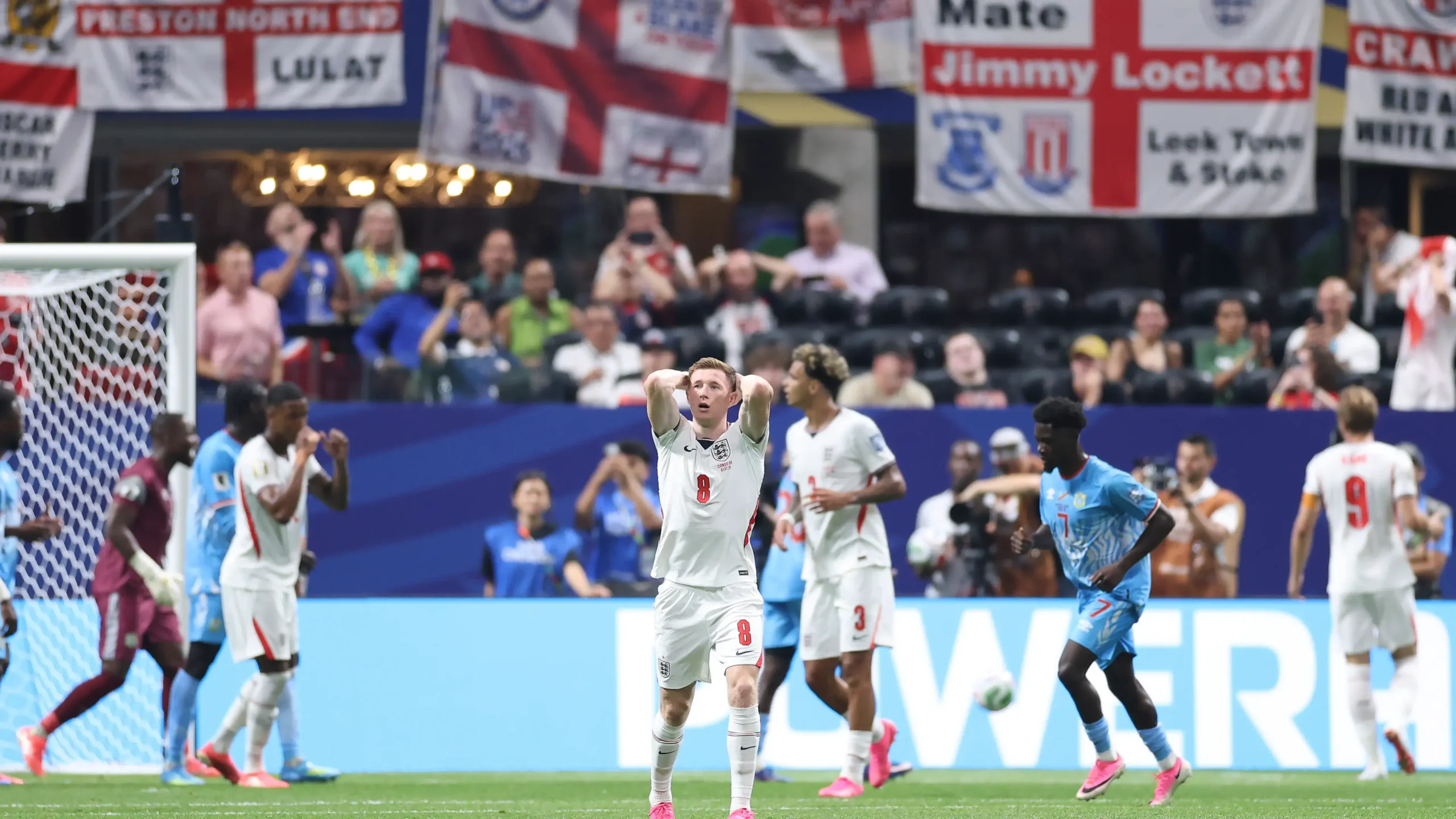 Copa do Mundo, Inglaterra, República Democrática do Congo