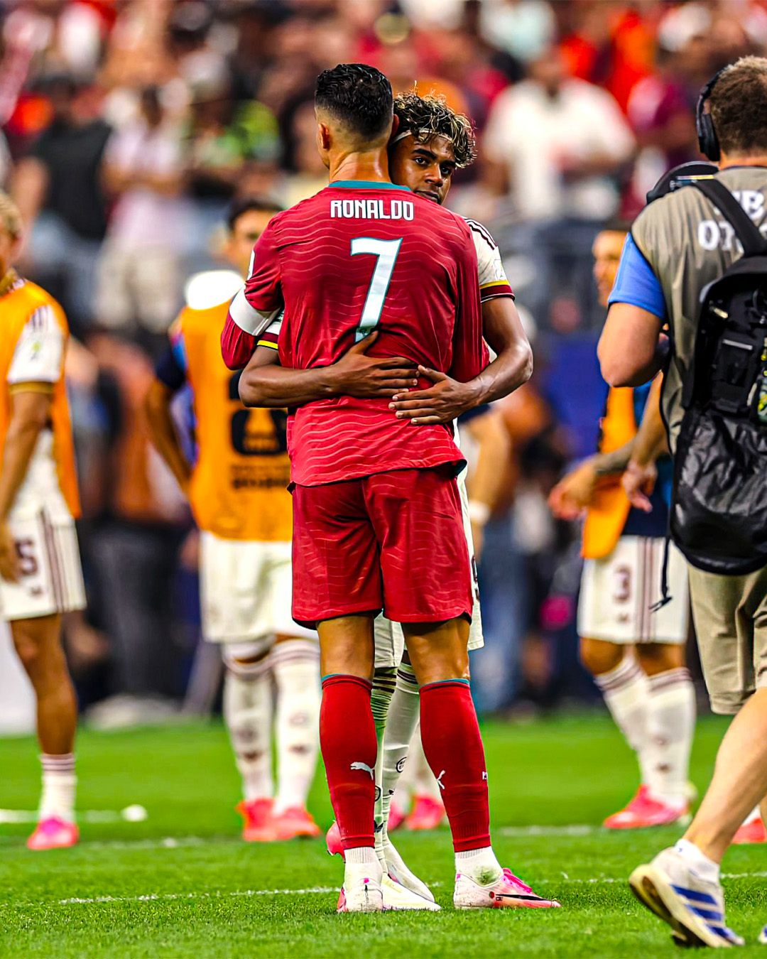 Cristiano Ronaldo Lamine Yamal Portugal e Espanha