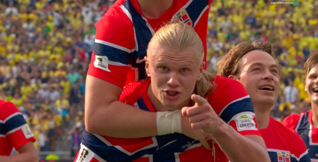 Haaland Noruega Inglaterra