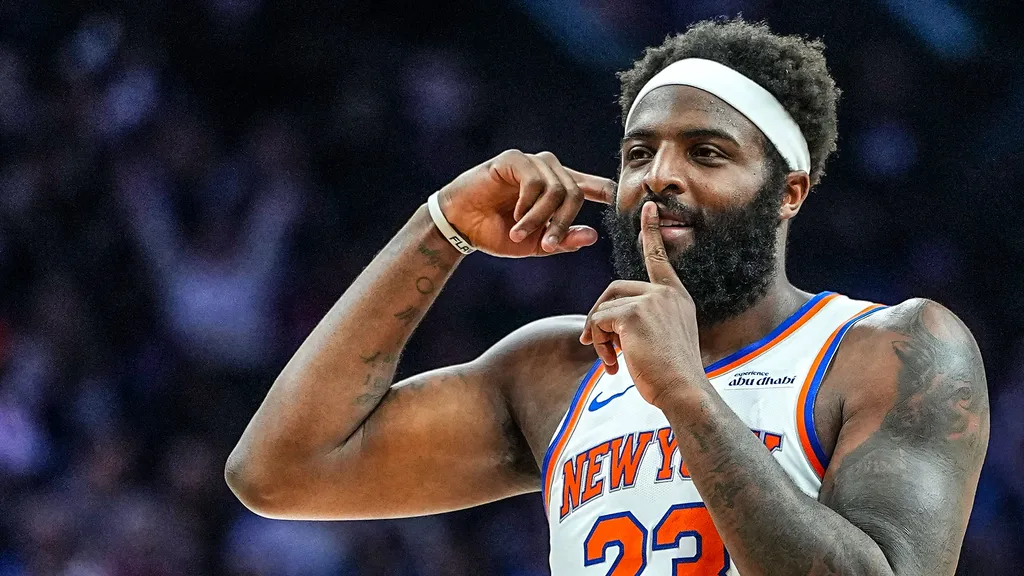 Mitchell Robinson Knicks Celtics