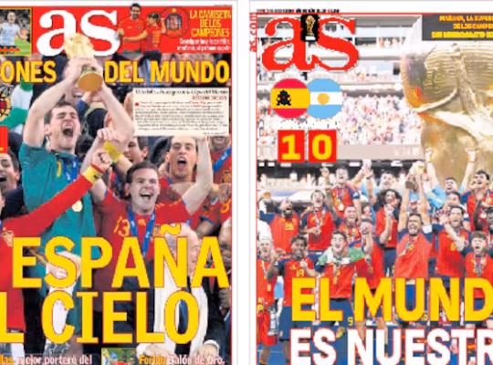 Espanha, Copa do Mundo 2026. Foto: Reprodução/Diario AS.