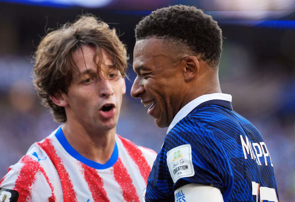 Galarza, Kylian Mbappé, Copa do Mundo 2026. Foto: Divulgação/Reuters