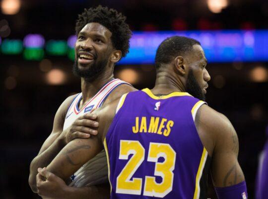 Graças a LeBron, Embiid finalmente tem um supertime