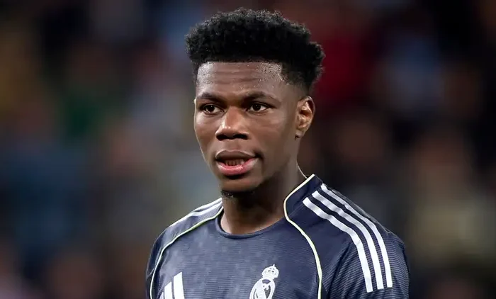 Aurelién Tchouaméni, Real Madrid. Foto: Reprodução/Getty Images via Sport.