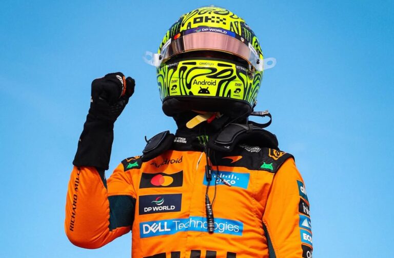 Lando Norris supera Ferrari e garante pole position na Hungria