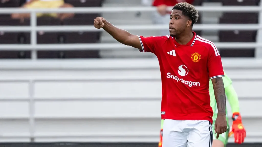 Andrey Santos, Manchester United. Foto: Ash Donelon/Manchester United.