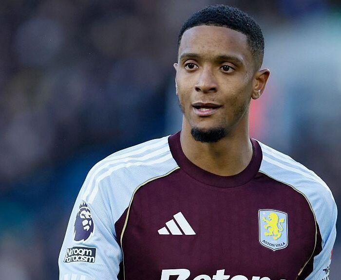 Ezri Konsa, Aston Villa. Foto: Reprodução/BBC Sport via Getty Images