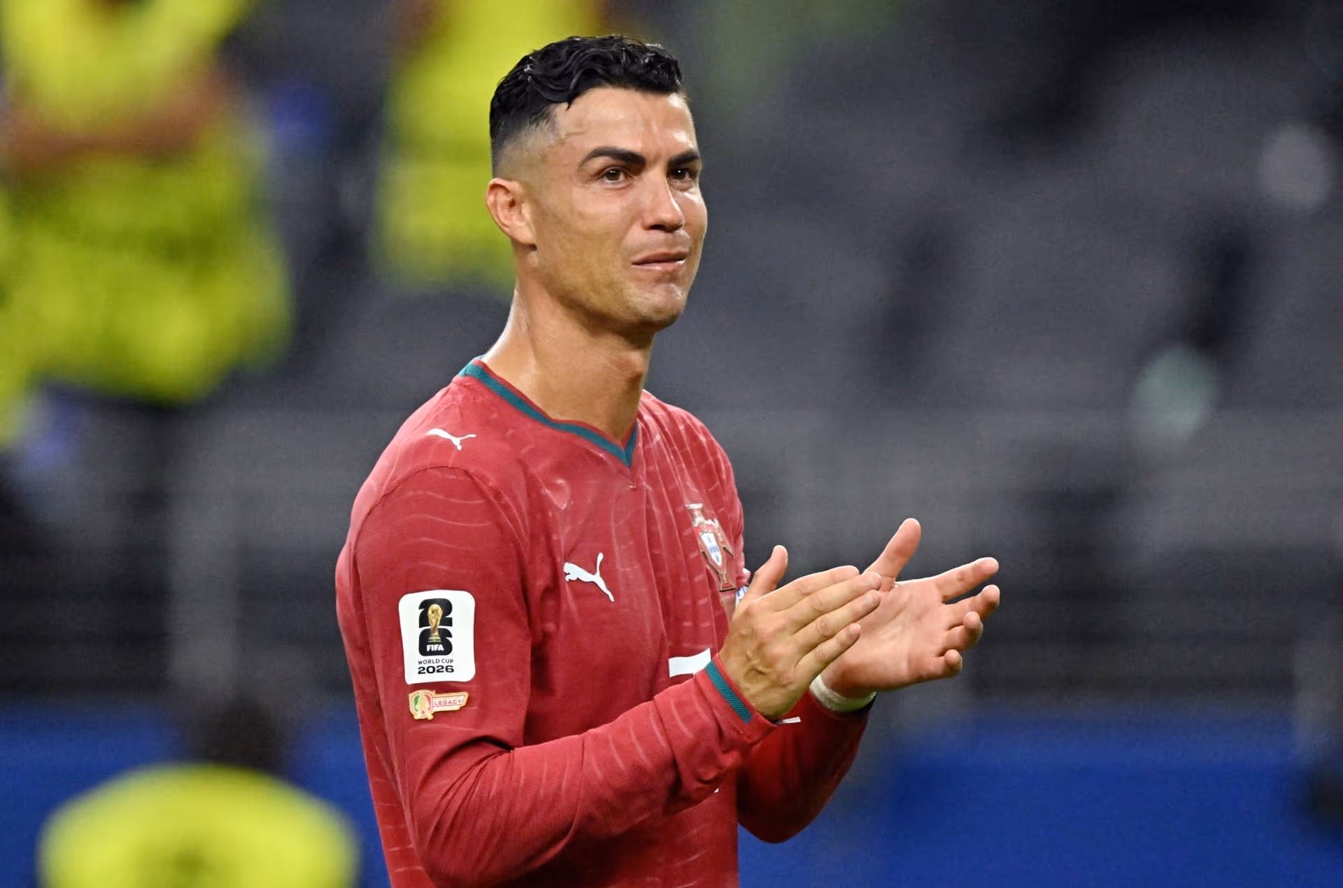 Cristiano Ronaldo na eliminação de Portugal na Copa do Mundo