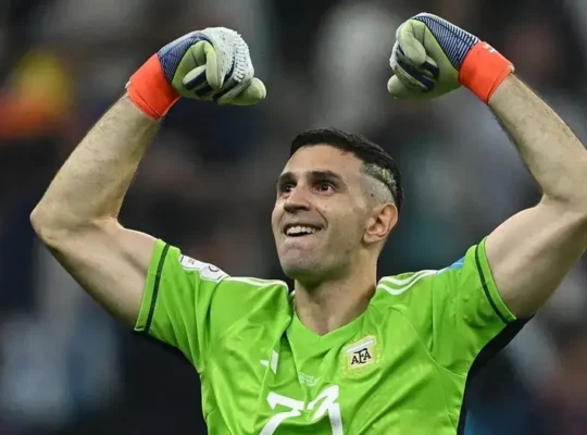 Dibu Martínez, Argentina. Foto: Reprodução/A24.com