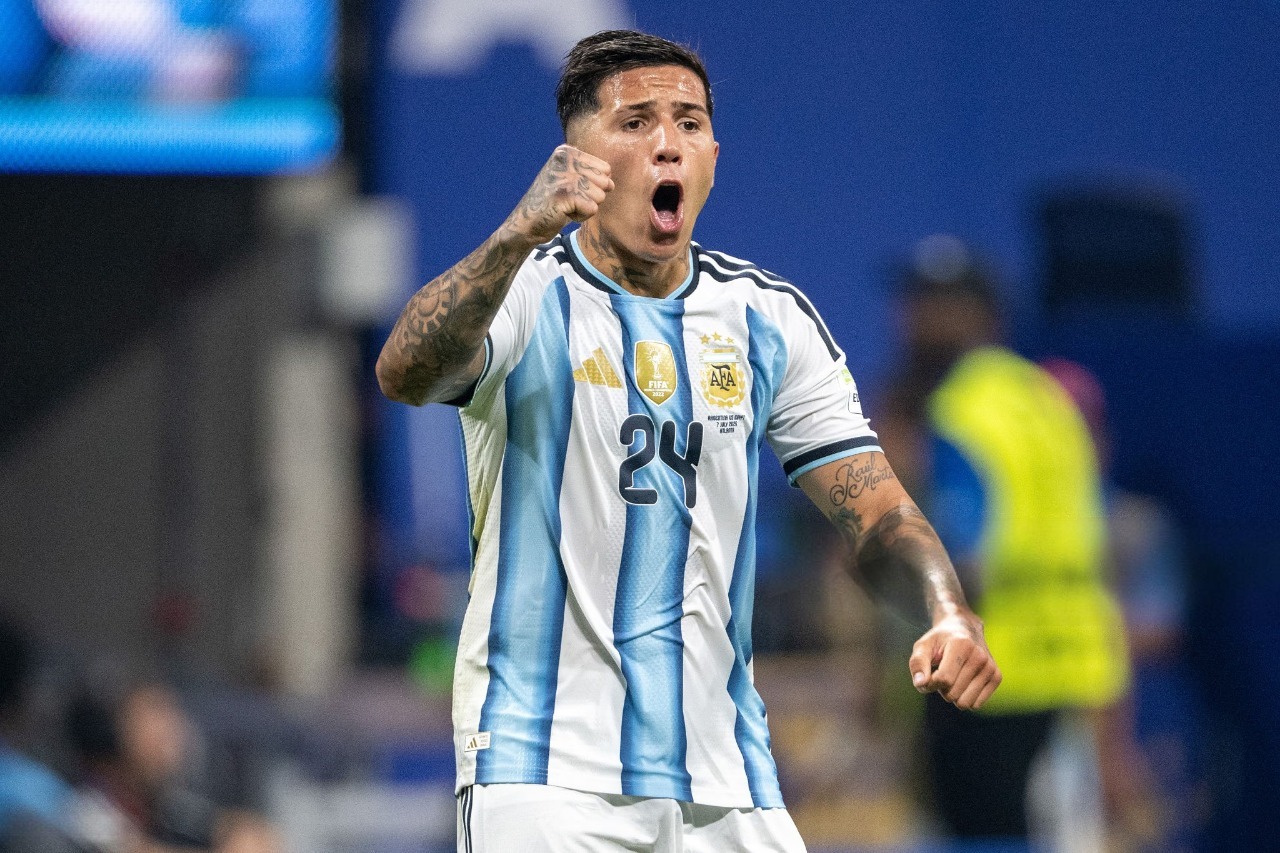 Enzo Fernández, Argentina, Copa do Mundo 2026. Foto: Sebastian Frej/Getty Images