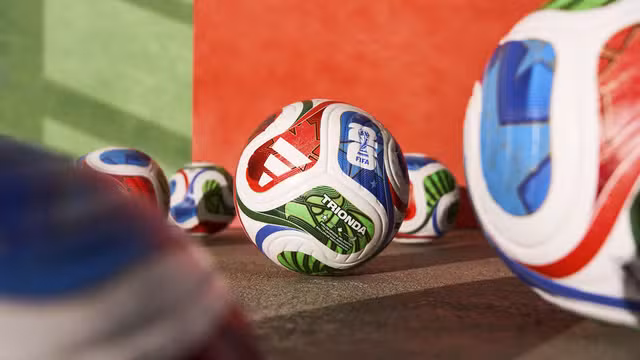 Trionda, bola oficial da Copa do Mundo 2026. Foto: Divulgação/Adidas