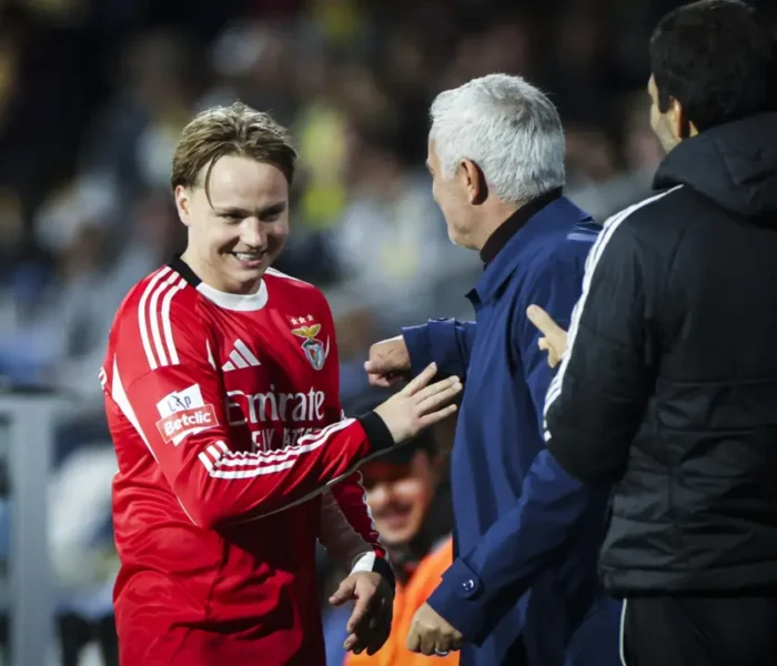 andreas schjelderup e mourinho