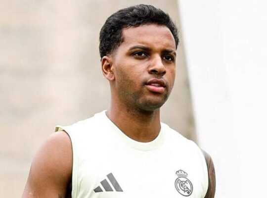 Rodrygo está se recuperando no Real Madrid