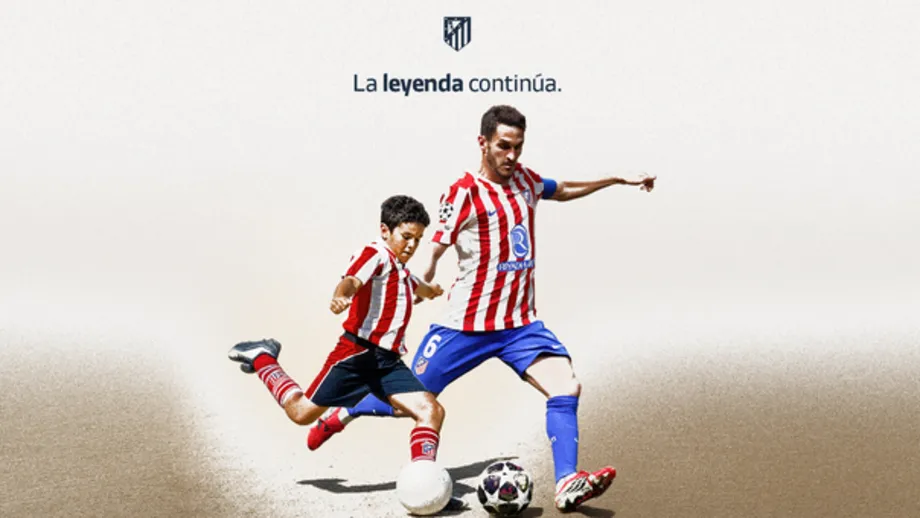 Koke, Atlético de Madrid. Foto: Reprodução/Atlético de Madrid